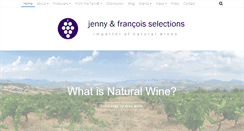 Desktop Screenshot of jennyandfrancois.com